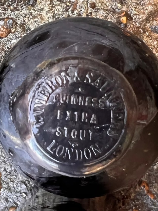 Дайвер нашёл на дне Ла-Манша бутылку Guinness Extra Stout возрастом около 162 лет