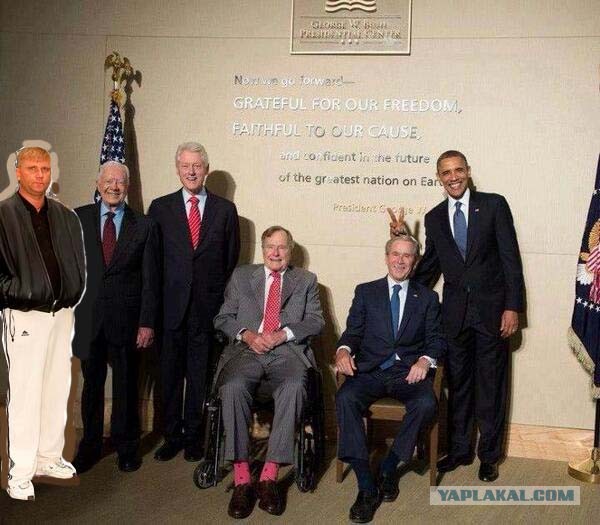 5 президентов США на одном кадре - фото дня