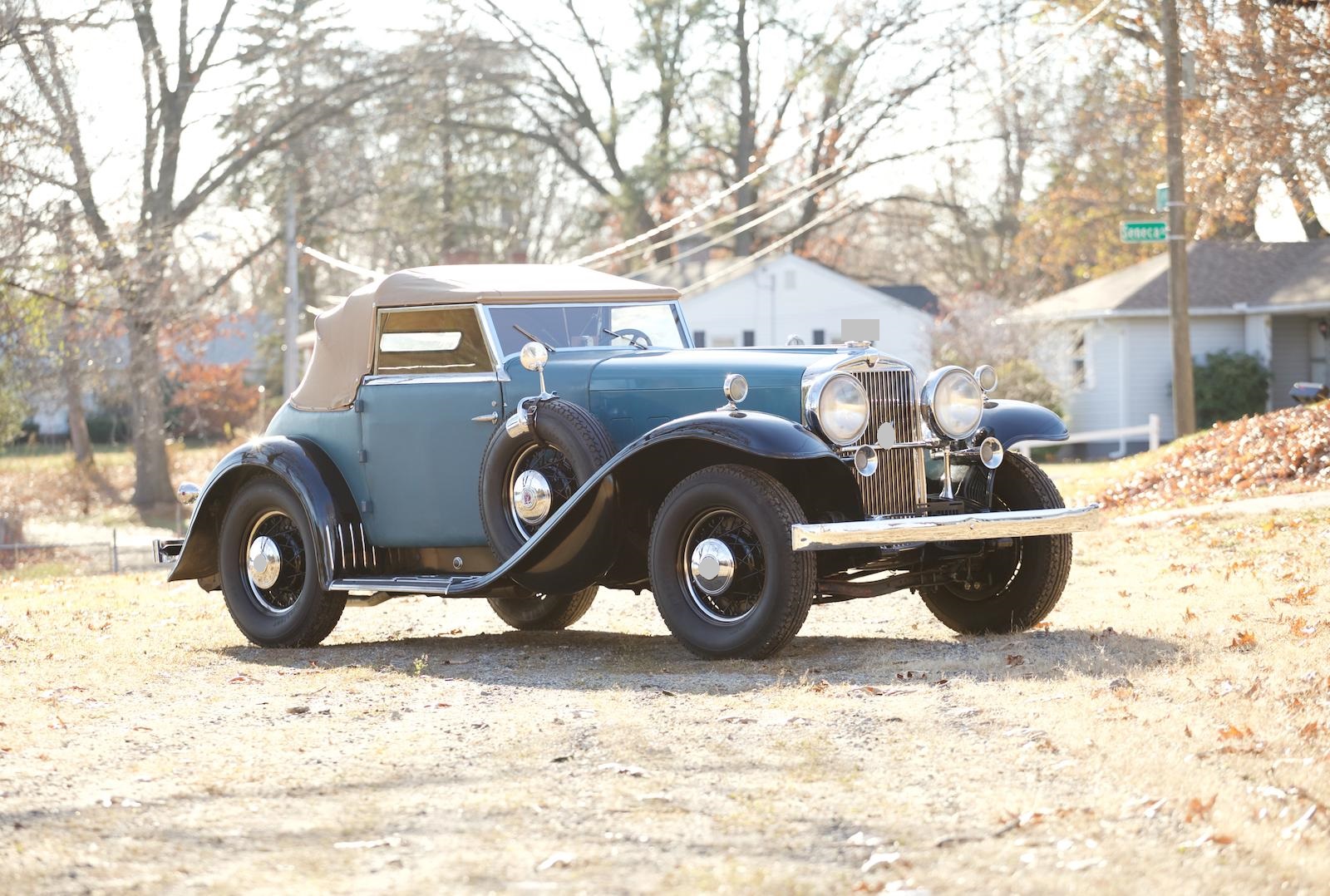 1931 Minerva 8 al Rollston Convertible sedan