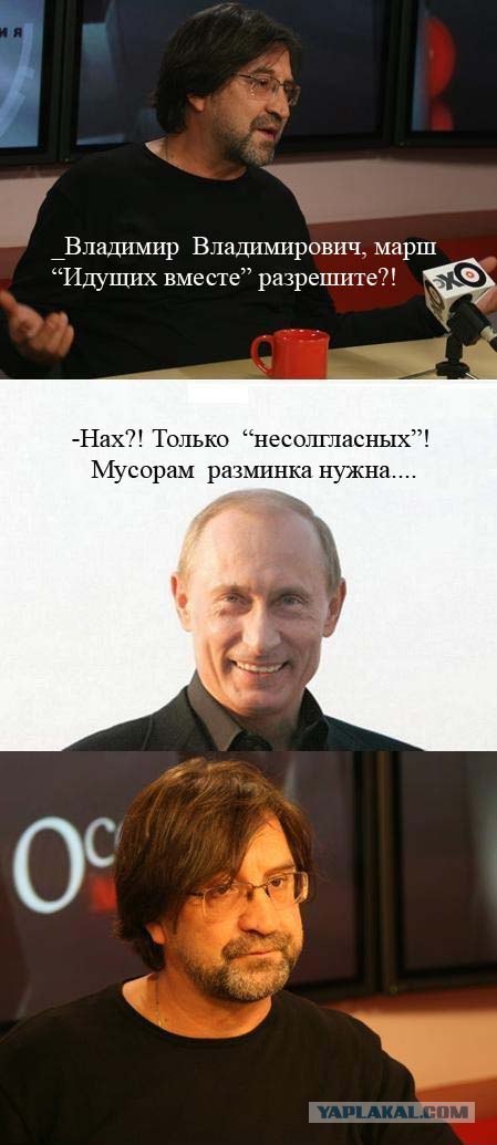 Шевчук и Путин (5 комиксов)