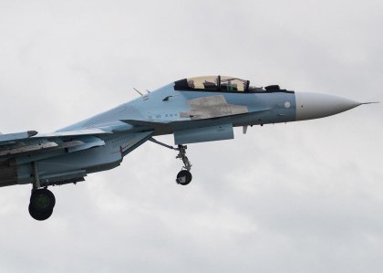 В Крыму потерпел крушение истребитель Су-30