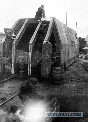 Крепости на рельсах: история бронепоездов