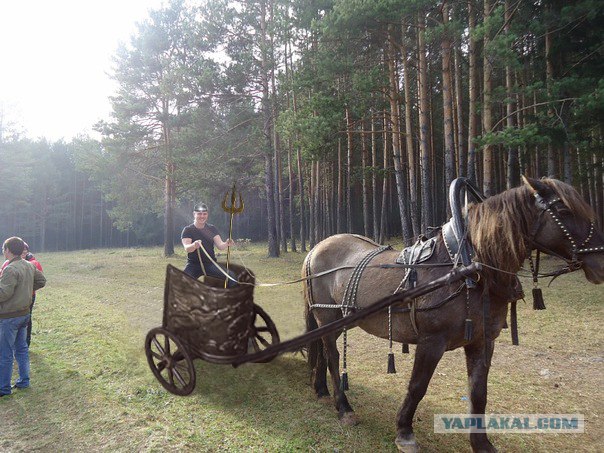 Фотожаба: если б я имел коня...