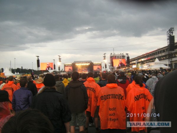 Поездка на крупнейший рок-фестиваль "Rock am Ring"