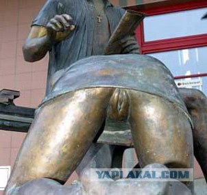 Бронзовые сиськи и жопа