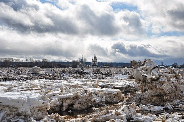 Стихия в Великом Устюге