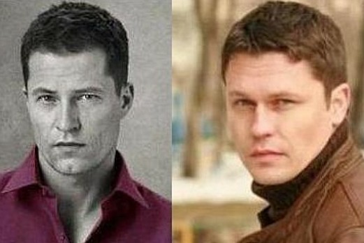 И еще пару похожих знаменитостей.