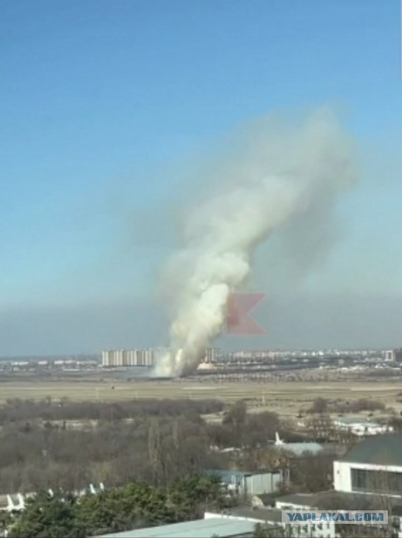 В Краснодаре что-то взорвалось