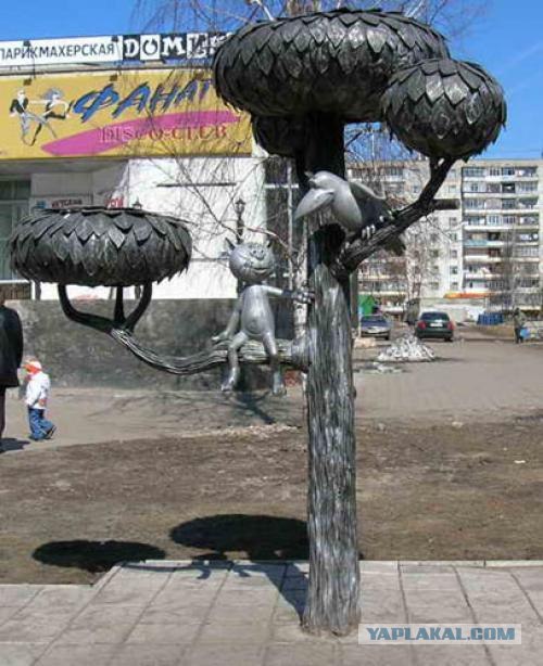 Памятники артистам и их ролям