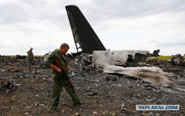 В Луганске сбили Ил-76
