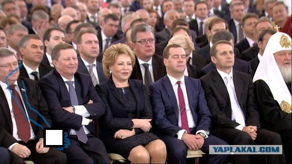 Дмитрий Медведев заснул на выступлении Путина
