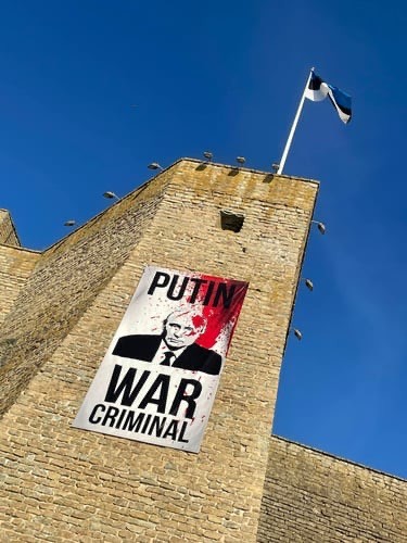 Граница России и Эстонии в районе Нарвы и Ивангорода