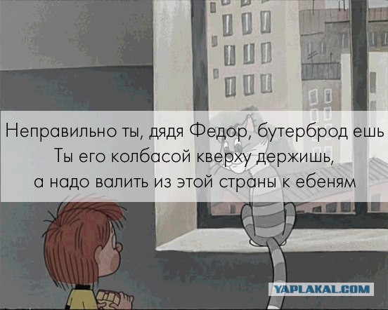 Простоквашино, злой матроскин