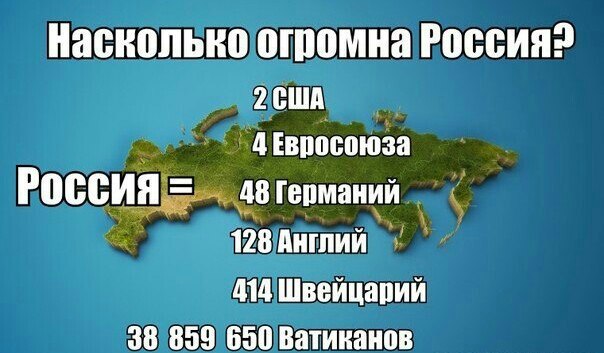 И почти 39 миллионов Ватиканов