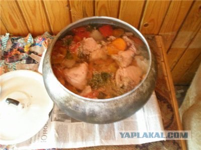 Святогорский борщ от Бомжыка