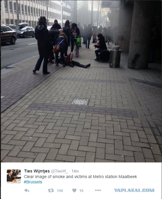 Взрыв прогремел в метро Брюсселя