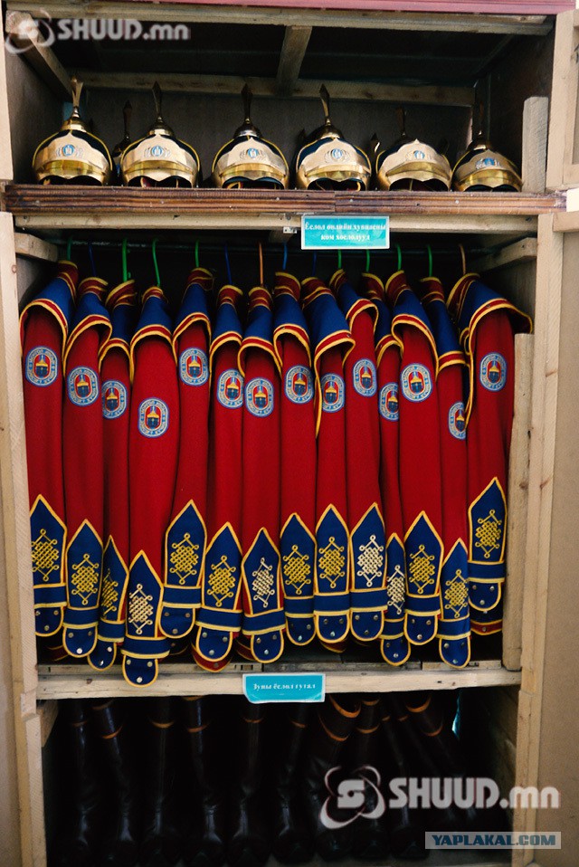 Монгольский почётный караул