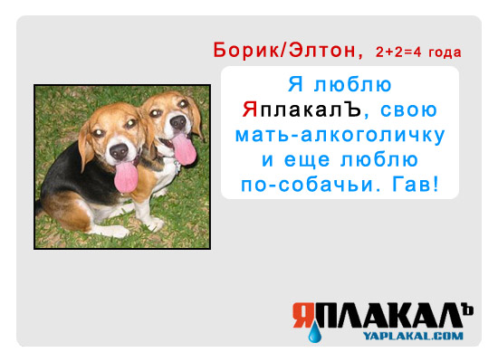 Конкурс фотожабы: Я Люблю ЯПлакалъ