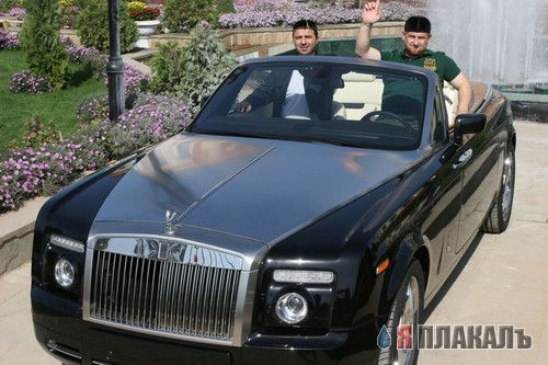Автомобиль Кадырова (4 фото)