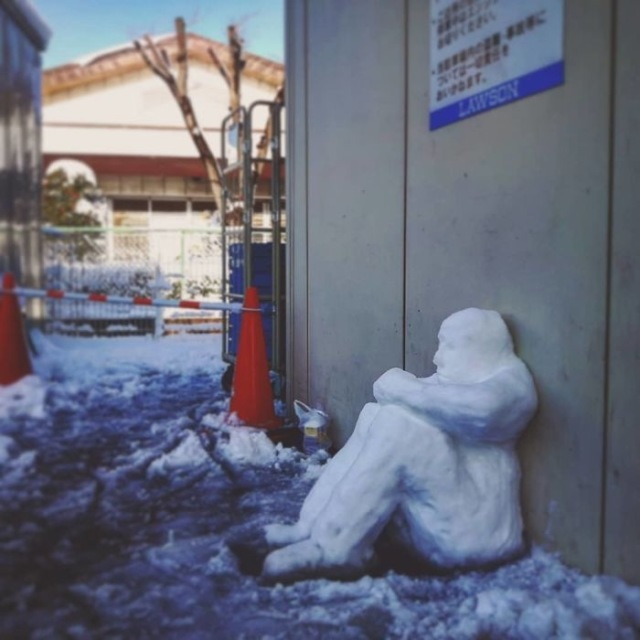 Снеговики в Токио