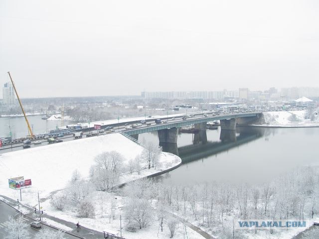 В Москве наконец-то выпал снег