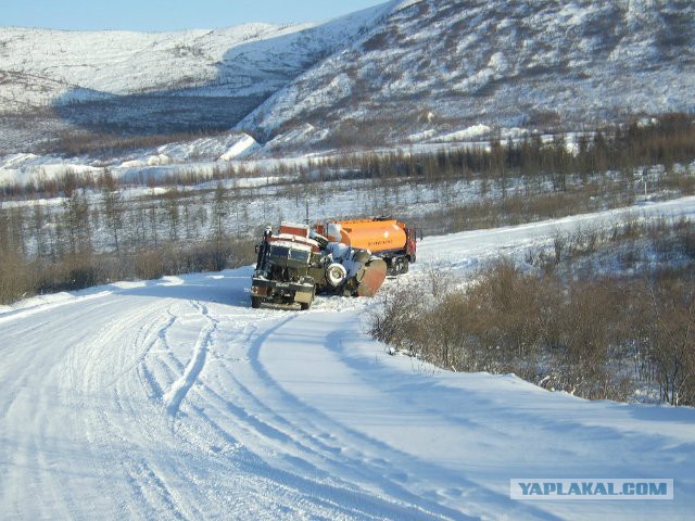 Колымская трасса. Суровая и беспощадная.