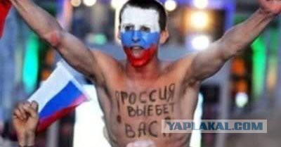 Драка английских и российских фанатов на Евро-2016
