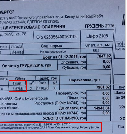 Коммуналка в Украине