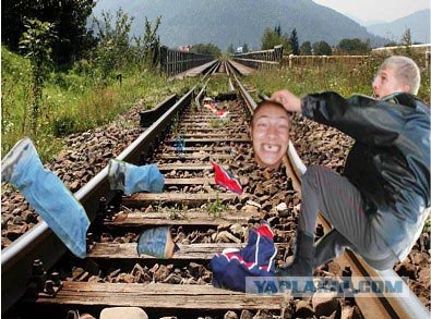 Фотожаба: гоп-стоп