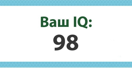 А какой у Вас IQ?