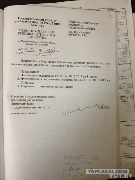 Сын зам.губернатора Гродненской обл. сбил пешехода