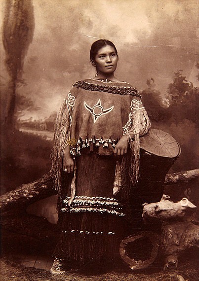 Специфическая красота коренных американок
