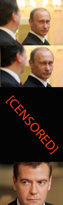 Фотожаба: Путин развлекает Медеведева