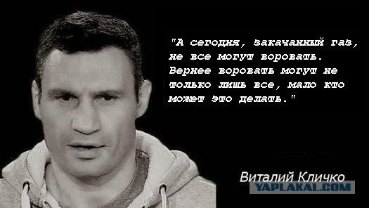 Яценюк заявил, что газ украл не он.