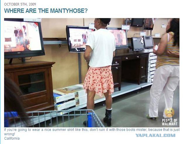 Сумасшедшие покупатели в Walmart
