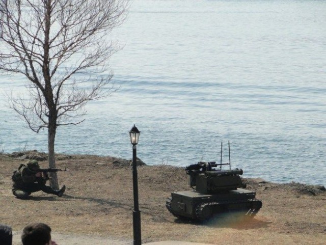 Сирийская армия использовала боевых роботов РФ