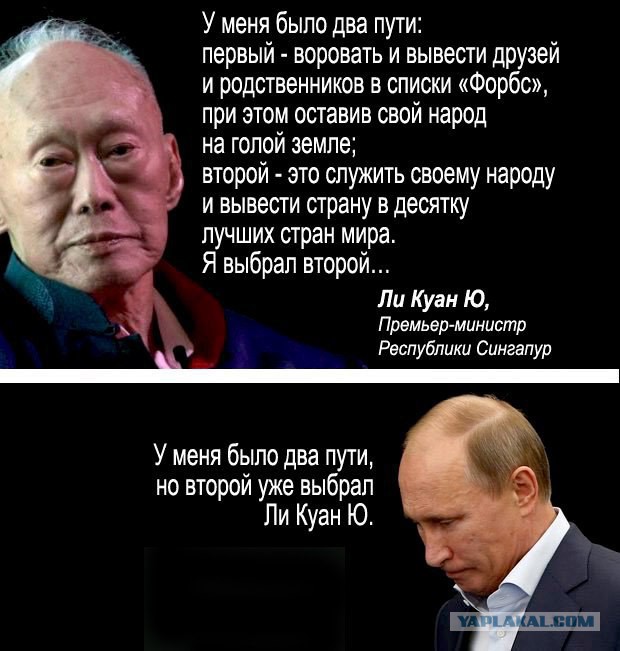Два взгляда на Ельцина и Путина