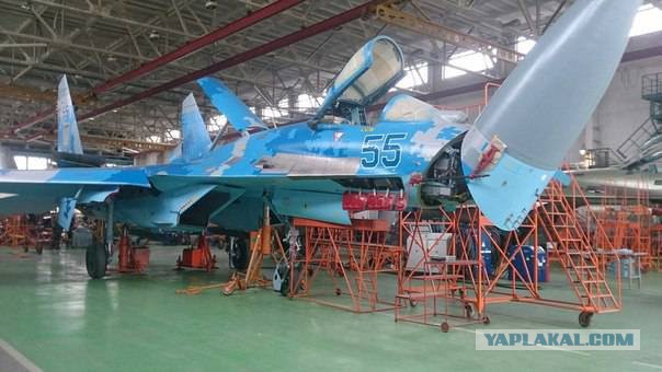 Разбился Су-27 ВВС Украины, летчик погиб