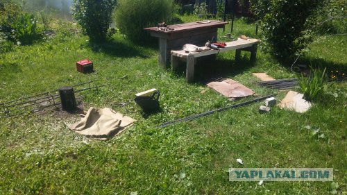 Фундамент за летние выходные.