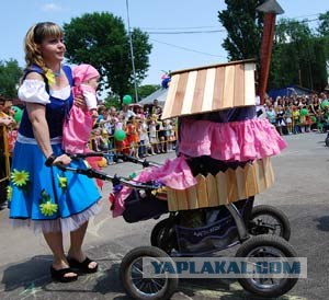 Парад колясок в Краснодаре