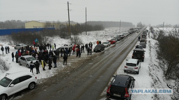 Жители Александрова встали против московского мусора