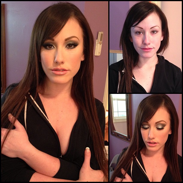 Порнозвёзды до и после макияжа, 93 картинки