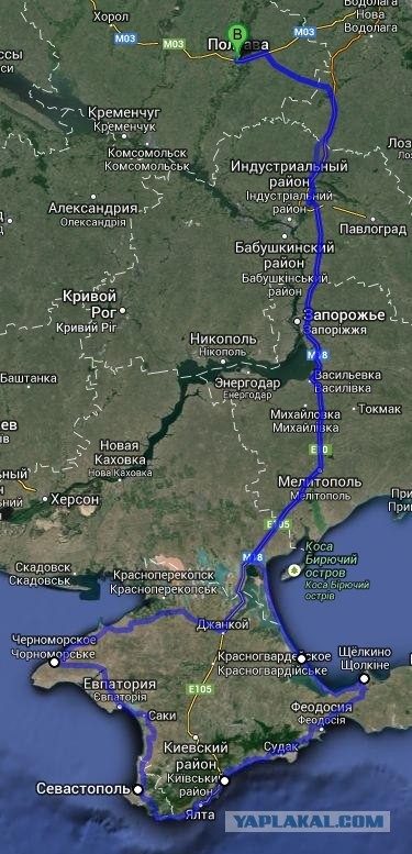 Вокруг Крыма на оппозите