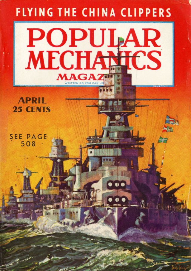 Технологическая утопия, которую мы потеряли: обложки журнала Popular Mechanics 30-х и 40-х годов