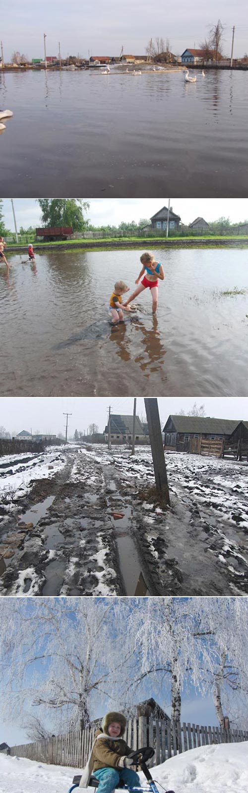 Сибирская деревенька