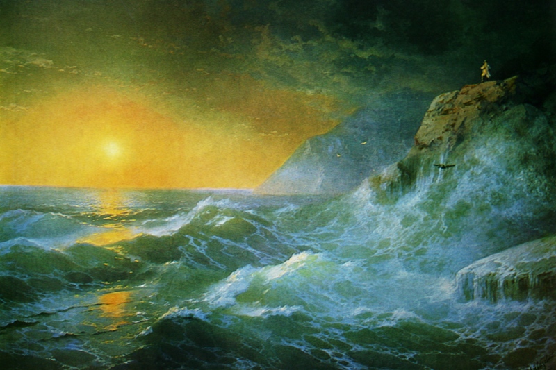 Картина айвазовского наполеон на острове святой елены