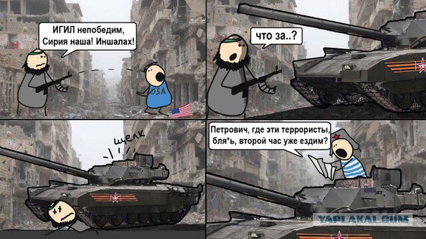Сирия, США, Россия, ИГИЛ