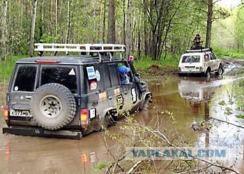 Автомойка в реке как признак нищеброда