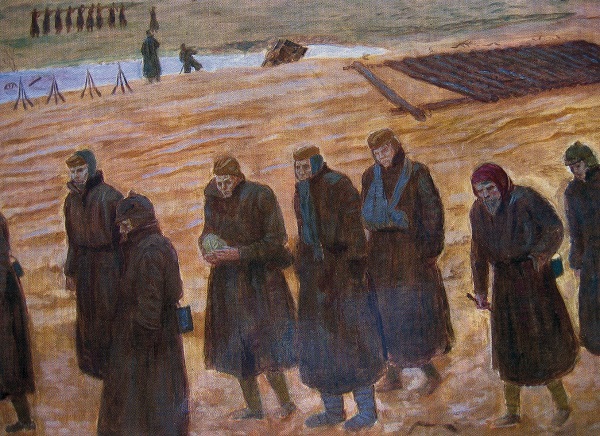 Cоветские военнопленные в изображении немецких художников