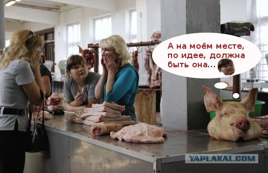 ФОТОЖАБА: Мясной рынок